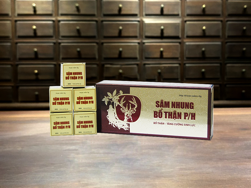 Thuốc Sâm nhung bổ thận P/H